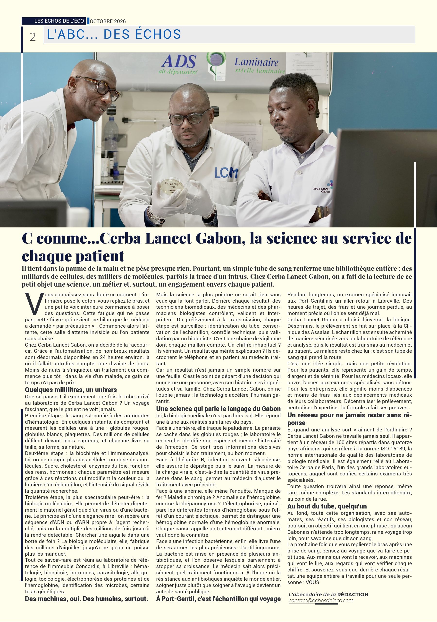 Les Échos de l'Éco, page 2